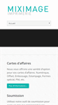 Mobile Screenshot of miximage.ca